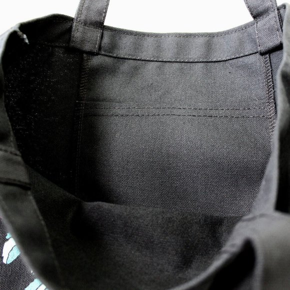 Out Of Print Book Nerd Floral Canvas Tote Bag - Picture 2 of 3